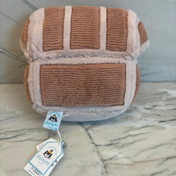 Jellycat Amuseables Treasure Chest Plush Stuffed Toy NEW! - Picture 3 of 4